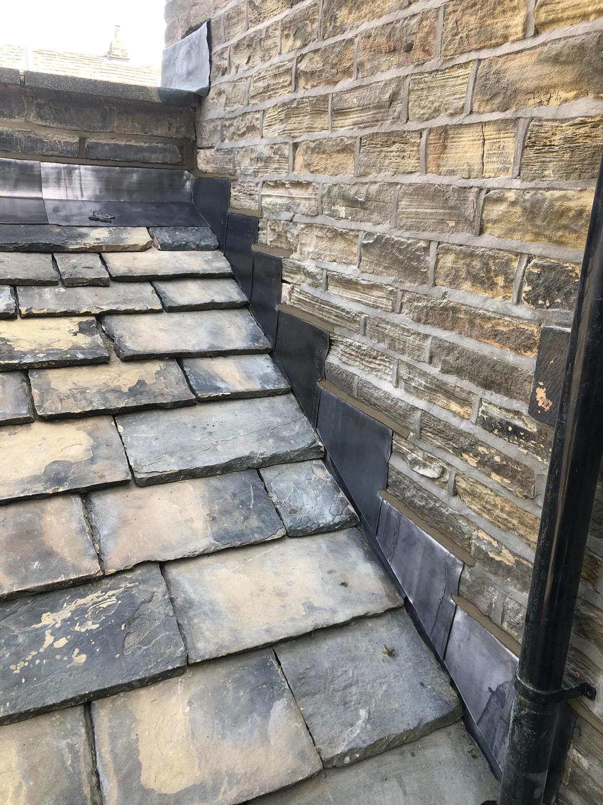Ridge tile work